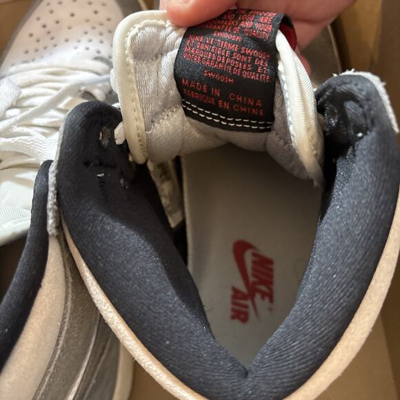 Air Jordan 1 Retro High OG Washed Black With OG Box And Laces. - Picture 11 of 13